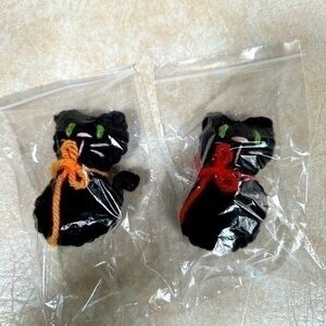 Handmade Crocheted Kitties - Set of 2